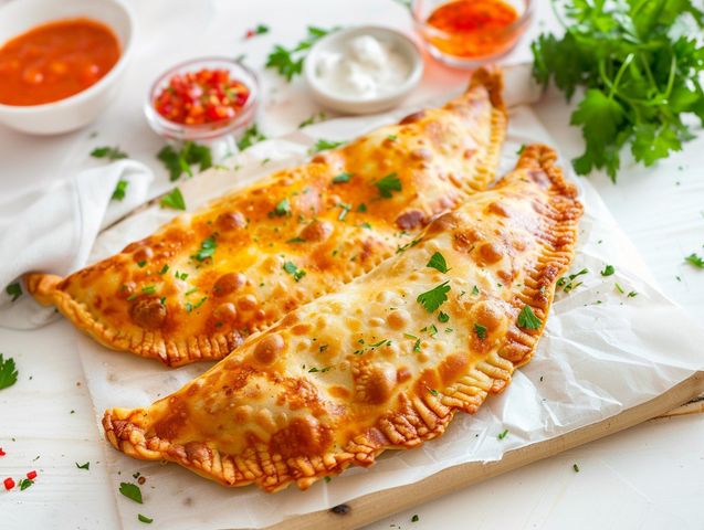 Чебуреки: курица / говядина